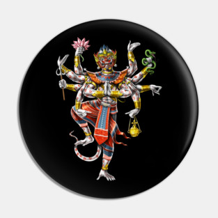 Cambodian Khmer Hanuman Pin