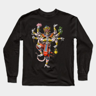 Cambodian Khmer Hanuman Long Sleeve T-Shirt
