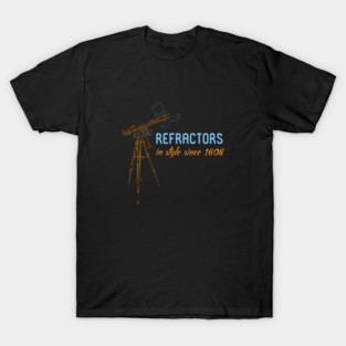 CLASSIC REFRACTOR TELESCOPE STYLE T-Shirt