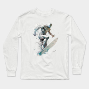 IRON SURFER Long Sleeve T-Shirt