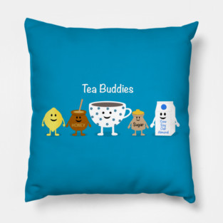 Tea Buddies Pillow