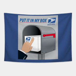 Put It In My Box Tapestry