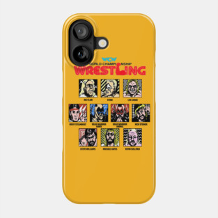 WCW NES Wrestling Phone Case
