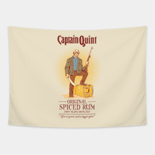 Captain Quint Spiced Rum Tapestry