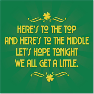 Irish quote Posters and Art