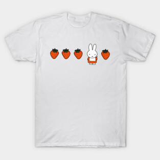 Miffy with strawberries T-Shirt