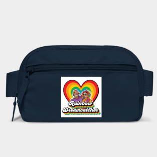 Rainbow Dreamcatcher Heart Logo Bag