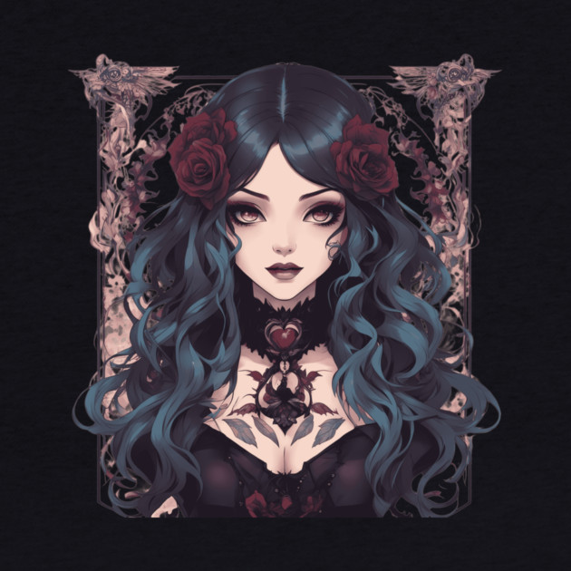 Goth Beauty by animegirlnft