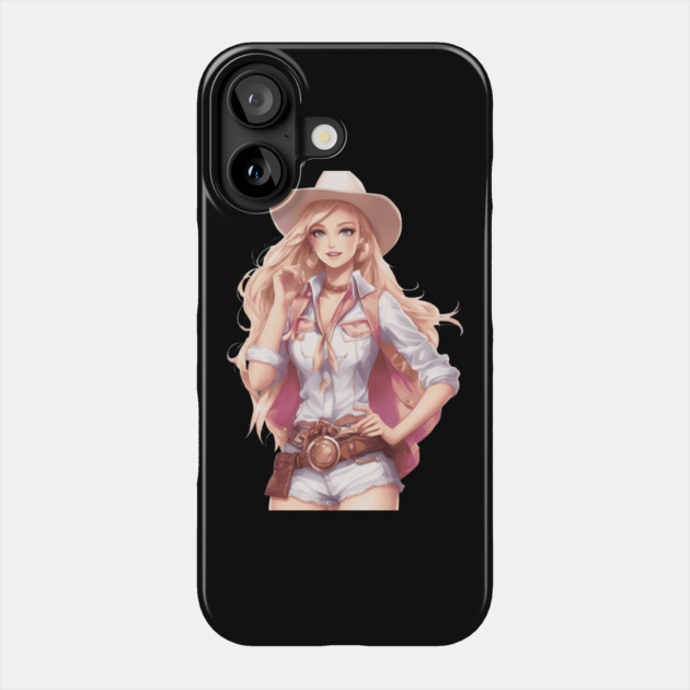 Rodeo Girl Phone Case by animegirlnft