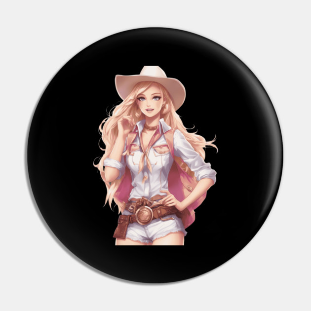 Rodeo Girl Pin by animegirlnft