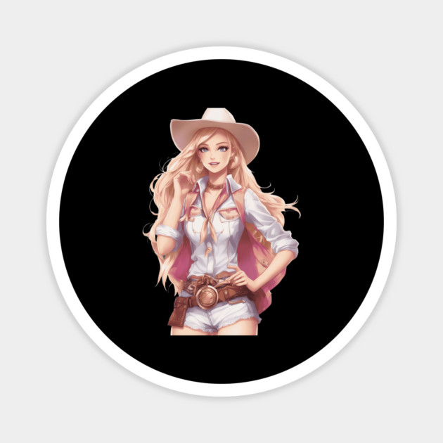 Rodeo Girl Magnet by animegirlnft