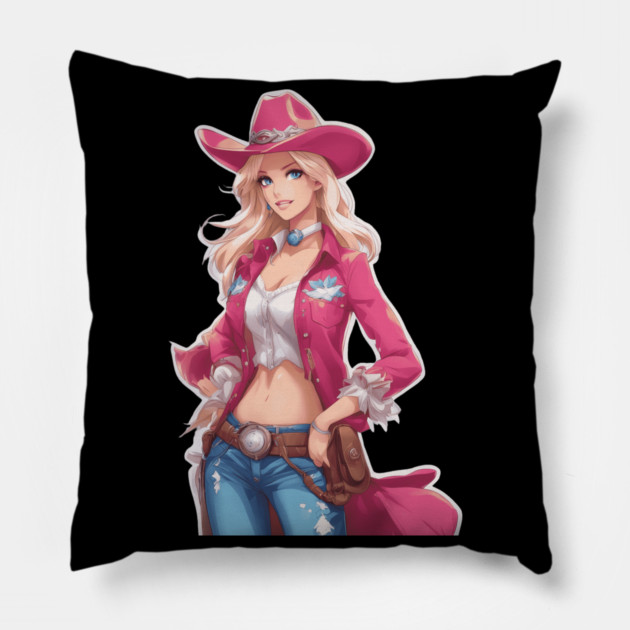 Lady Sherrif Pillow by animegirlnft