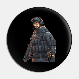 Anti Terrorist Squad Pin