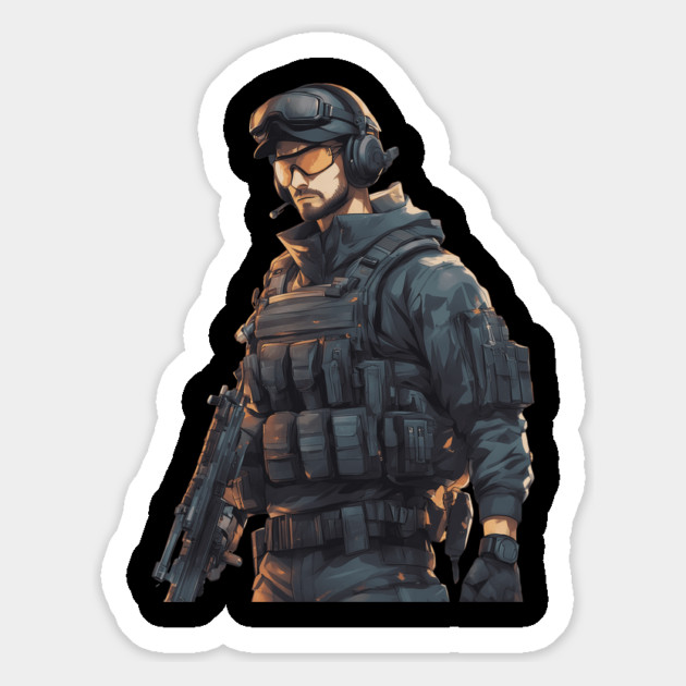 Anti Terrorist Squad Magnet by animegirlnft