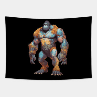 Ripped Gorilla Tapestry