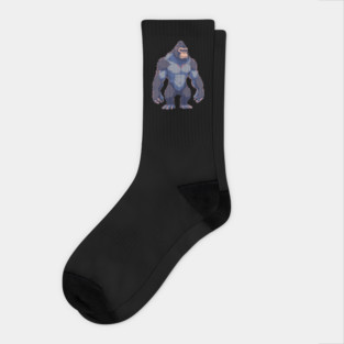Silverback Gorilla Socks