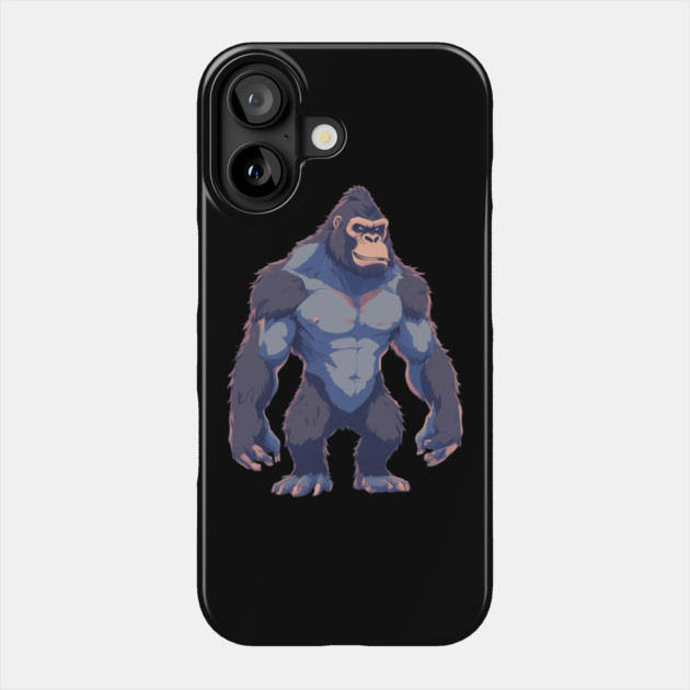 Silverback Gorilla Phone Case by animegirlnft