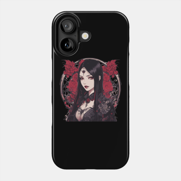 Dark Witch Phone Case by animegirlnft