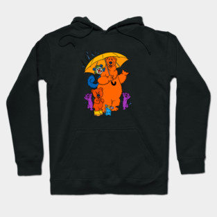 Bear in the Big Blue House - Rain Hoodie