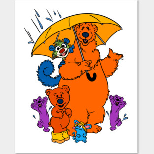 Bear in the Big Blue House - Rain Posters and Art