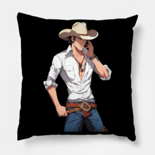 Wild West Cowboy Pillow