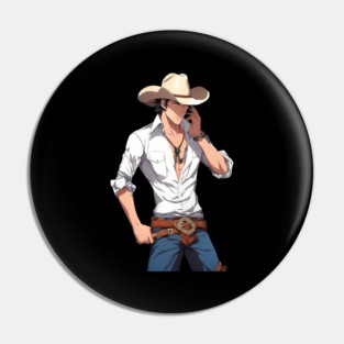 Wild West Cowboy Pin