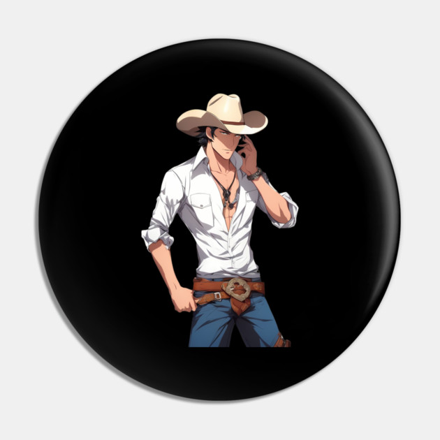 Wild West Cowboy Pin by animegirlnft