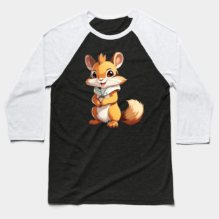 Baby Squirrel Baseball T-Shirt