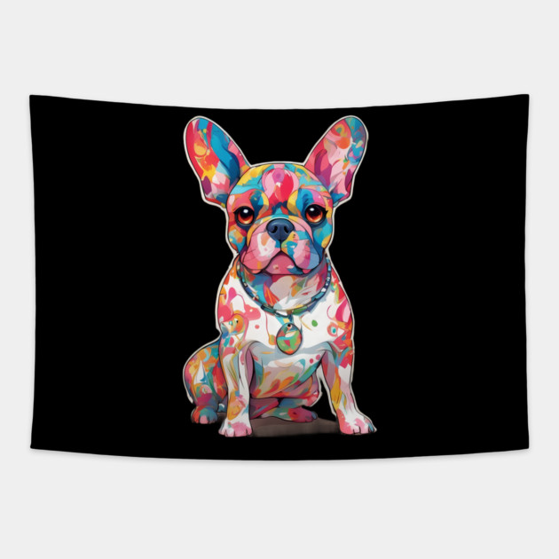 Dog Pop Art Tapestry by animegirlnft