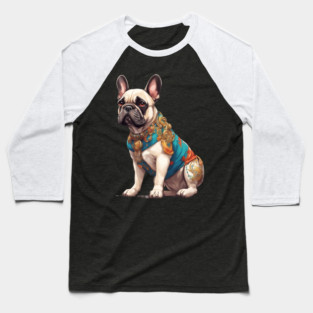 French Bulldog Baseball T-Shirt