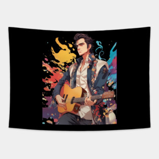 Country Guitarist Tapestry