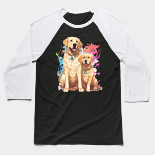 Golden Retriever Baseball T-Shirt