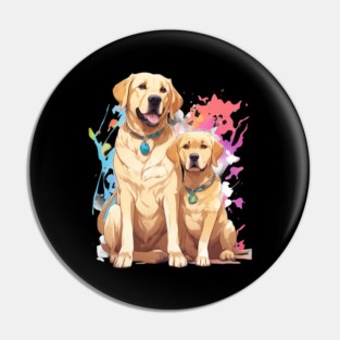 Golden Retriever Pin