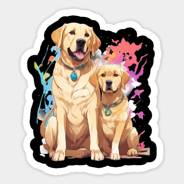 Golden Retriever Magnet by animegirlnft