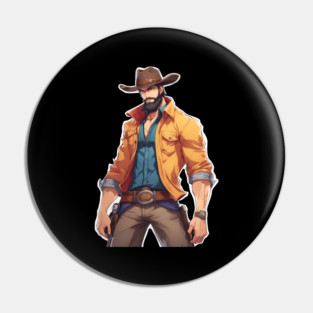 Rodeo Bull Rider Pin