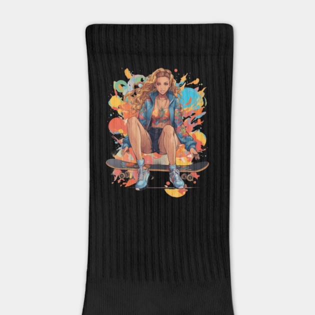 Skater Girl by animegirlnft