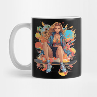 Skater Girl Mug