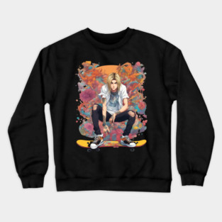 Skater Boy Crewneck Sweatshirt