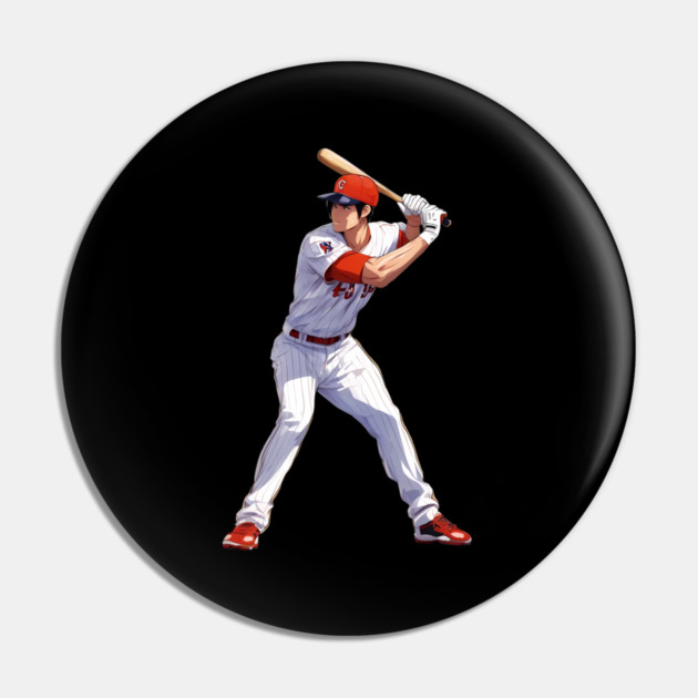 Anime Baseball Pin by animegirlnft