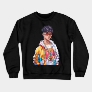 Kpop Boy Crewneck Sweatshirt