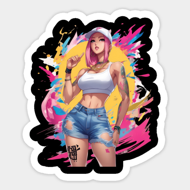 Kpop Girl Magnet by animegirlnft