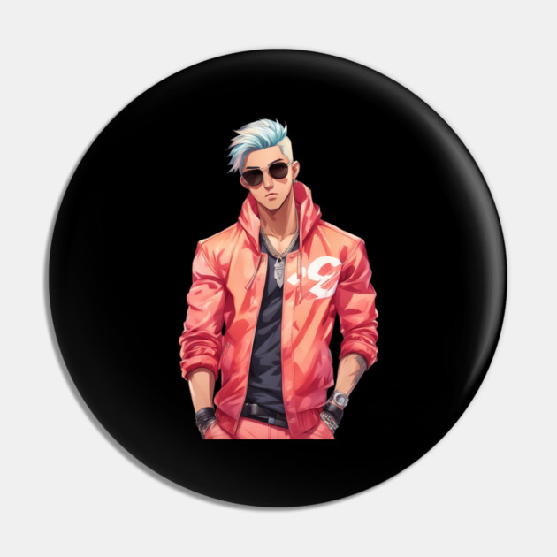 Handsome Asian Boy Pin by animegirlnft