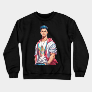 Asian Guy Crewneck Sweatshirt
