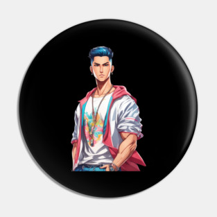 Asian Guy Pin