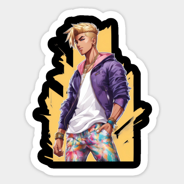 Cute Anime Boy Sticker by animegirlnft