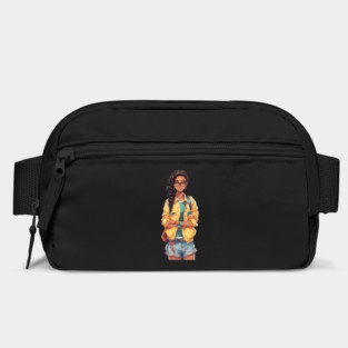 Nerd Black Schoolgirl Bag