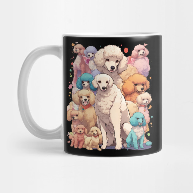 Multicolor Poodel by animegirlnft