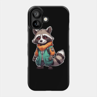 Raccoon Cartoon Phone Case