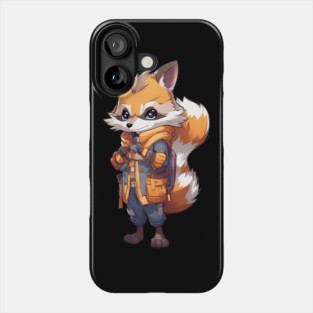 Raccoon Anime Phone Case