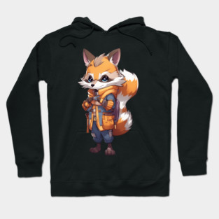 Raccoon Anime Hoodie